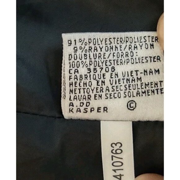 Lee Suit Petite Blazer Women 12P Career Work Office Suit Jacket RN#50610 vtg 70s - Picture 12 of 12